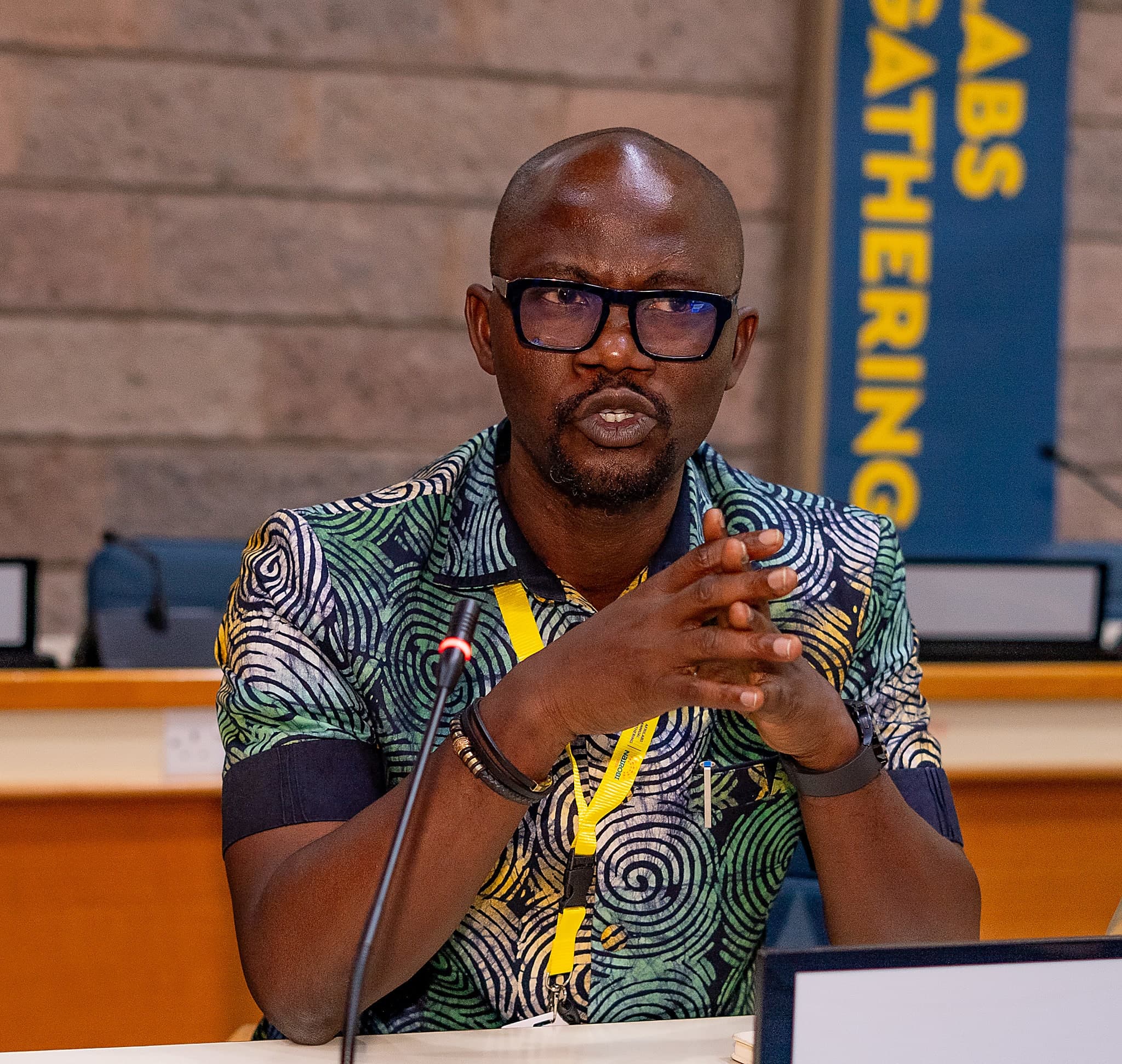 CEO leading a working session